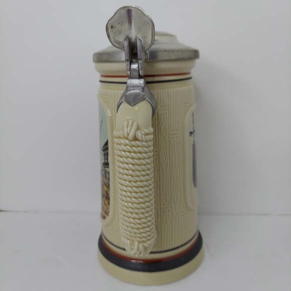 Vintage 1986 Avon The Building Of America Stein Collection: "The Shipbuilder" - Picture 9 of 10